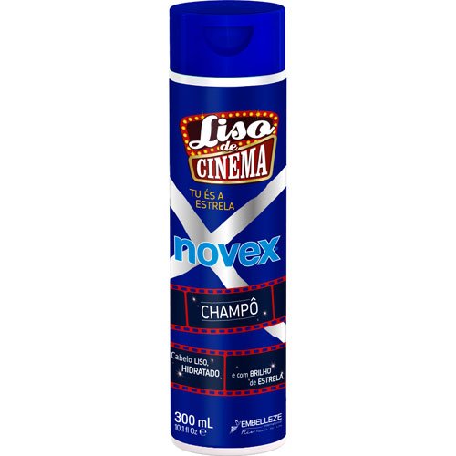 Champú Novex Liso de Cine sin sal 300ml