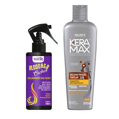 Kit Relaja Rizos Hidran Queratina y D-Pantenol 2 productos Kit Relaja Rizos Hidran Queratina y D-Pantenol 2 productos