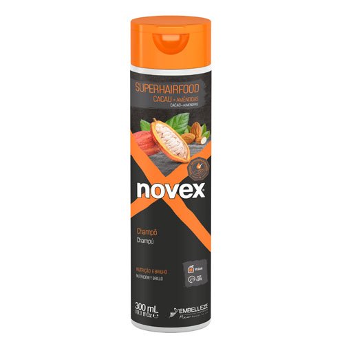 Acondicionador Novex SuperHairFood Cacao y Almendras vegano 300ml Acondicionador Novex SuperHairFood Cacao y Almendras vegano 300ml