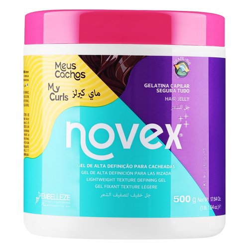 Activador de Rizos Novex Mis Rizos Gelatina gel modelador 500g