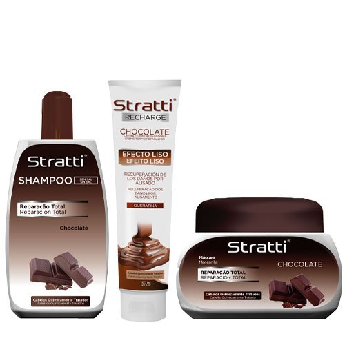 Pack Mantenimiento Stratti Chocolate 3 productos