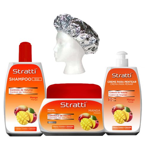 Maintenance pack Stratti Mango & Keratin with UV Filter 4 products