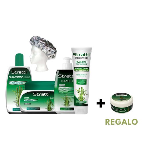 Maintenance pack Stratti Bamboo & Keratin 5 products