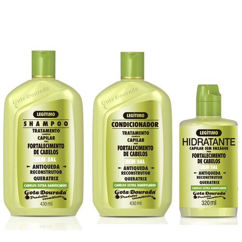 Pack Mantenimiento Gota Dourada Queratrix 3 productos