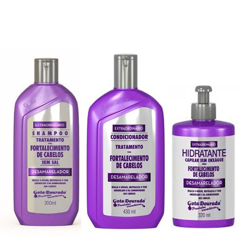 Pack Mantenimento Gota Dourada Matizador Extraordinario 3 productos