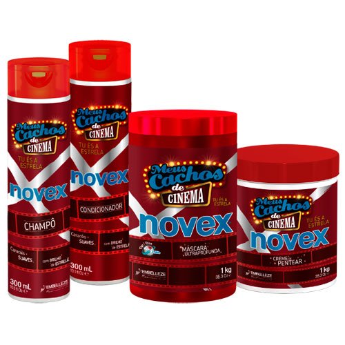 Maintenance pack Novex Movie Star Curls 4 products