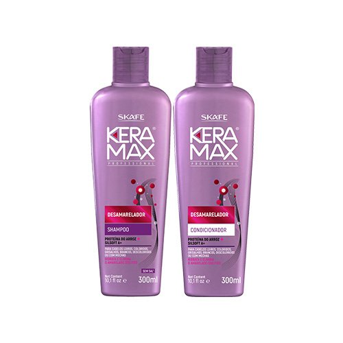 Pack Mantenimiento Skafe Keramax Blond Desamarillador 2 productos