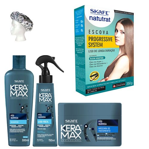Pack Tratamiento Skafe Keramax Liso Intenso 5 productos