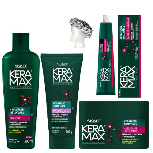 Treatment pack Skafe Keramax Hydration 5 products