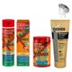 Treatment pack Novex Keratin Charge 5 products