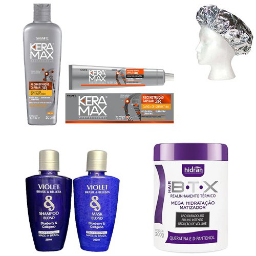 Treatment pack BTX No-Yellow for Blonde 6 products