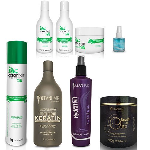 Treatment pack Ocean Hair Smoothing Shine 41 products