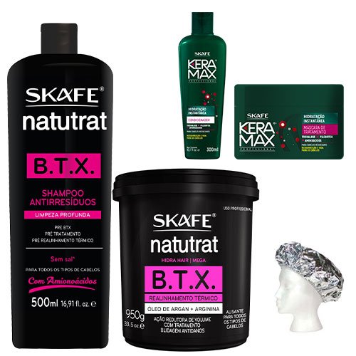 Pack Tratamiento Skafe Natutrat B.T.X. Mega Profesional 9 productos