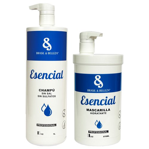 Treatment Kit B&B Esencial Salt-free Sulphate-free 2x1L