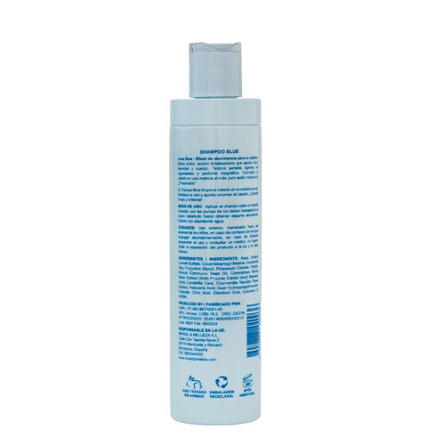 Shampoo B&B Blue Castor Oil and Hyaluronic salt-free 250ml