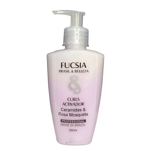 Activador de Rizos B&B Fucsia Ceramidas y Mosqueta Curly Low Poo 260ml