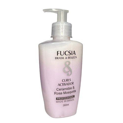 Curls Activator B&B Fucsia Ceramides and Rosehip Curly Low Poo 260ml