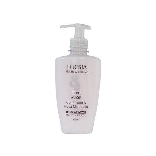 Mascarilla B&B Fucsia Ceramidas y Mosqueta Curly Low Poo 260ml
