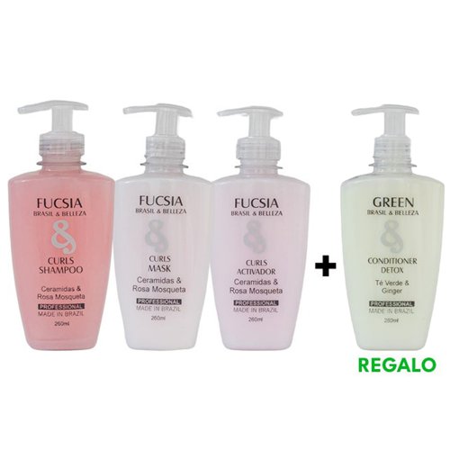 Maintenance B&B Fucsia Curly Low Poo 3 productos