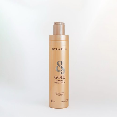 Champú B&B Gold Argán y Ojon Hidratación PRO sin sal 250ml Champú B&B Gold Argán y Ojon Hidratación PRO sin sal 250ml