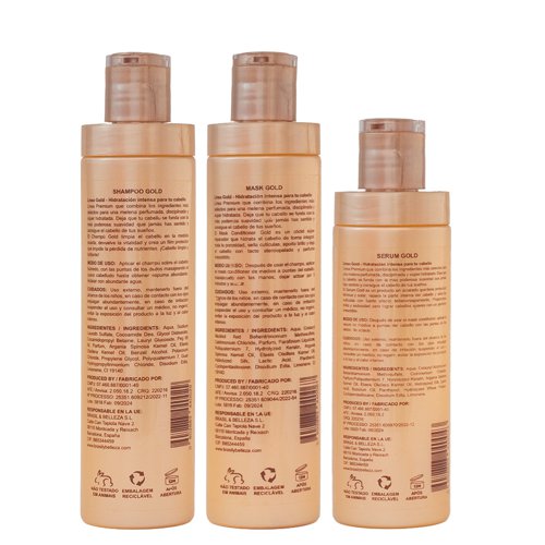 Pack Mantenimiento B&B Gold Hidratación 3 productos