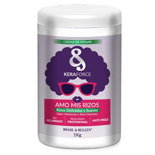 Crema de Peinar B&B Keraforce Me Encantan Mis Rizos 1Kg