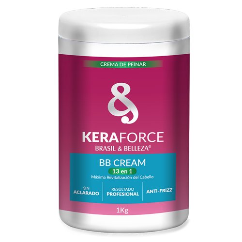 Crema de Peinar B&B Keraforce BB Cream Todo en Uno 1Kg