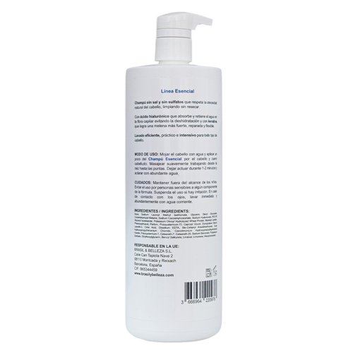 Kit Tratamiento B&B Esencial Sin Sal Sin Sulfatos 2x1L