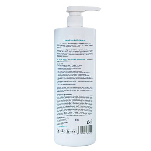 Alisado de Keratina B&B Lino y Colágeno 1L (PASO 2)