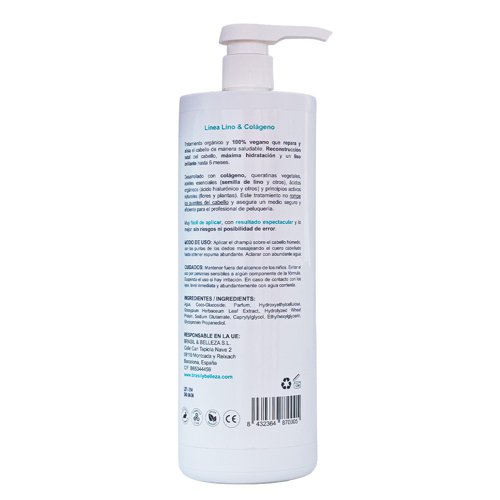 Deep Clarifying Shampoo B&B Flax and Collagen 1L (STEP 1)