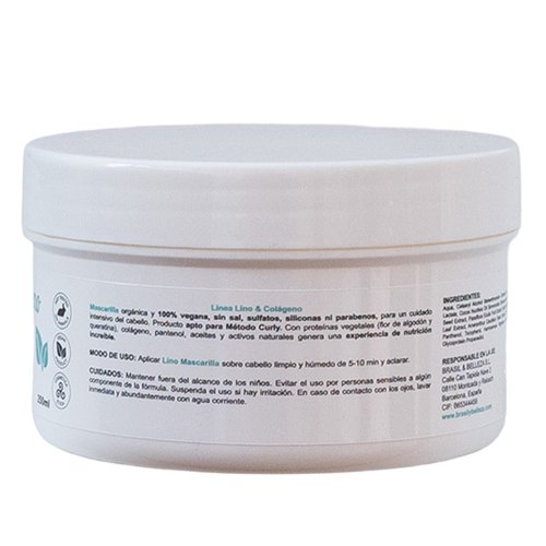 Mascarilla B&B Lino y Colágeno sin sal 250g
