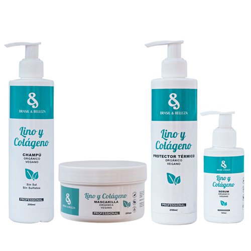 Pack Mantenimiento B&B Lino y Colágeno Home Care 4 productos