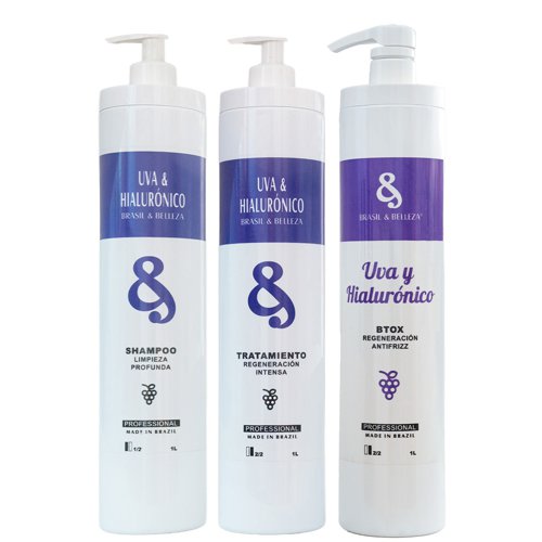 Kit Straightening and Lifting B&B Grape and Hyaluronic 3 products