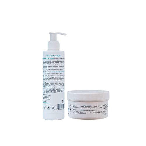 Maintenance Kit B&B Flax and Collagen Home Care salt-free sulphate-free 2x250ml