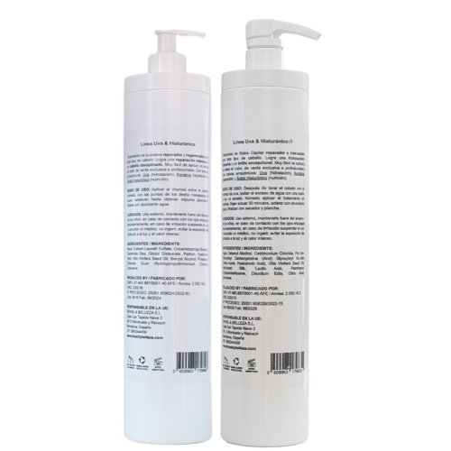 Kit Cirugía Capilar B&B Uva y Hialurónico BTX Alisador 2x1Kg