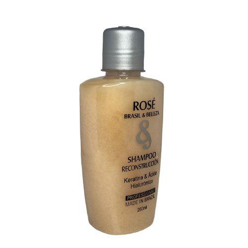 Shampoo B&B Rosé Keratina and Hyaluronic Reconstruction salt-free 260ml