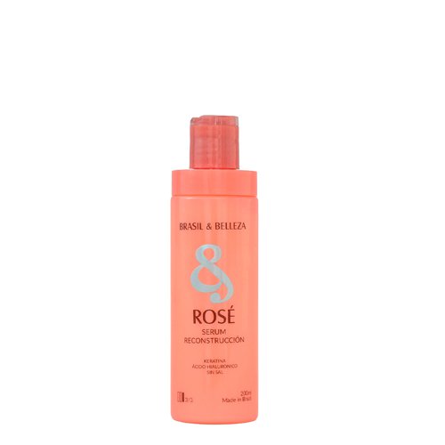 Serum B&B Rosé Keratina y Hialurónico Reconstrucción 200ml