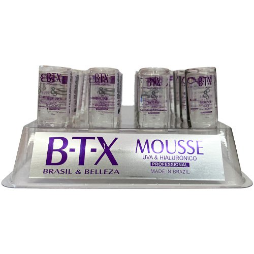 Kit Botox Capilar B&B Uva y Hialurónico BTX Mousse 20x15ml