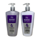 Kit Keratin Straightening B&B Grape and Hyaluronic 2x1L