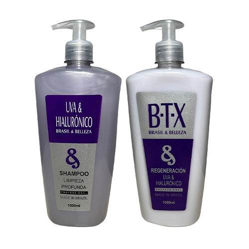 Kit Hair Botox B&B Grape and Hyaluronic BTX 2x1Kg