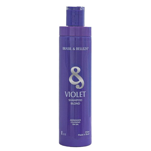 Champú B&B Violet Arándanos y Colágeno Blond sin sal 250ml