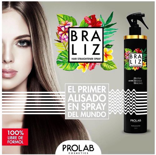 Alisado en Spray Braliz Fitoplastia 500ml