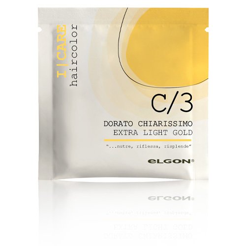 Toning Mask Elgon I-Care Elgon C-3 Extra Light Gold 25ml