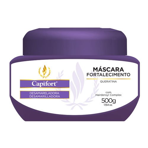 Mascarilla Capifort Desamarillador Keratina 500g Mascarilla Capifort Desamarillador Keratina 500g