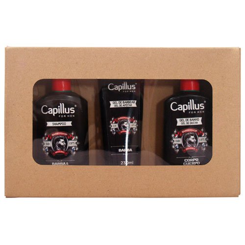 Kit Capillus for Men Cabello y Barba 3 Productos