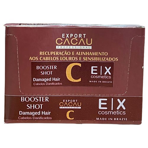 Kit Ampolla Export Cacau Extra Liso C 12x15ml