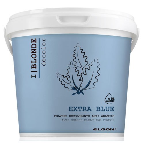 Polvo Decolorante Elgon Extra Blue anti-naranja 500g 