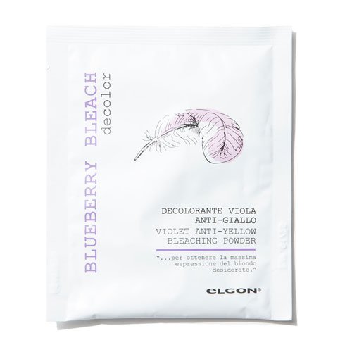 Polvo decolorante Elgon Blueberry Bleach morado anti-amarillo 50g Polvo decolorante Elgon Blueberry Bleach morado anti-amarillo 50g