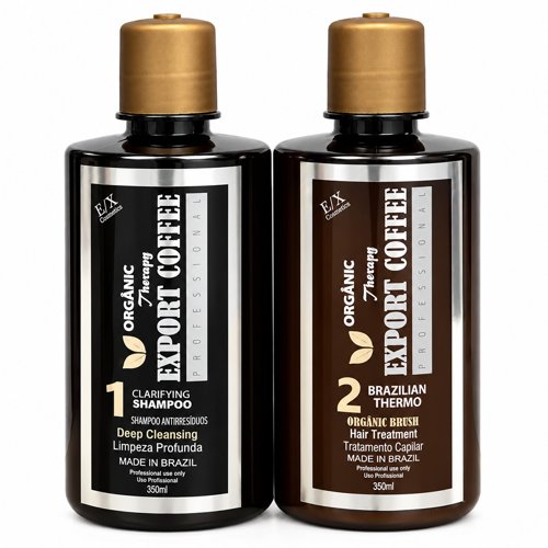 Kit Organic Straightening Export Coffee 2x350ml