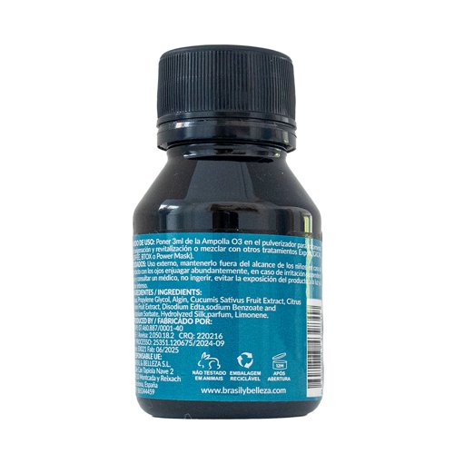 Kit Ampolla Export Cacau Extra Nutrición O3 Ozono 3x60ml